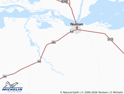 Mappa MICHELIN Ngbolung - ViaMichelin