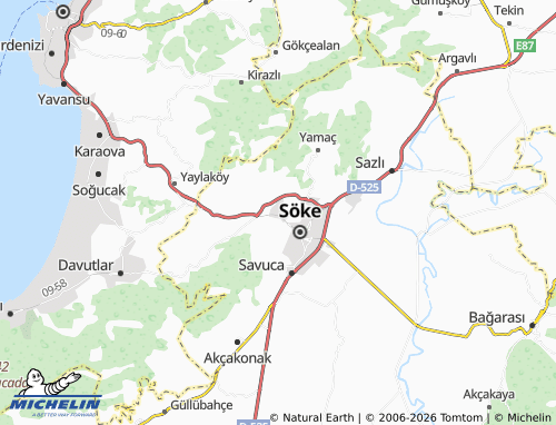 MICHELIN Yenikent map - ViaMichelin