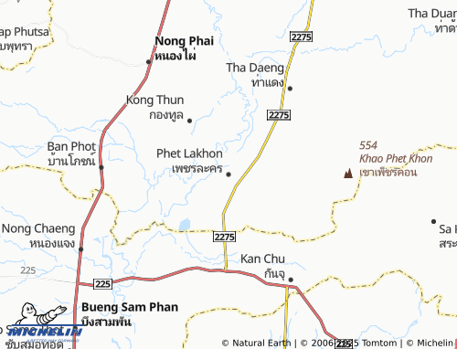 MICHELIN-Landkarte Phet Lakhon - ViaMichelin