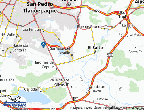 Mapa MICHELIN San José del Castillo - ViaMichelin