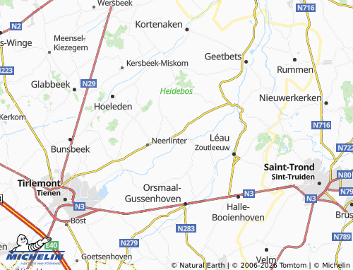 Mapa MICHELIN Drieslinter - ViaMichelin