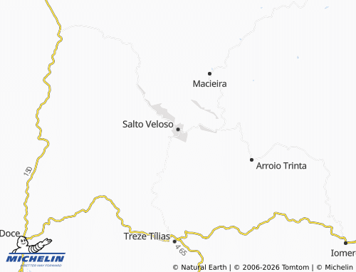 Mapa MICHELIN Do Salto - ViaMichelin