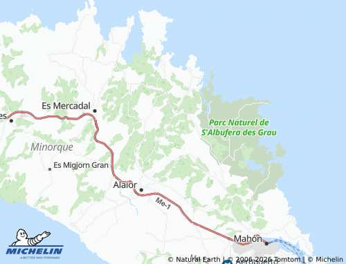 Kaart MICHELIN Alcotx - ViaMichelin