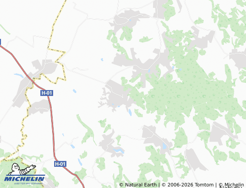 Mapa MICHELIN Melnyky - ViaMichelin