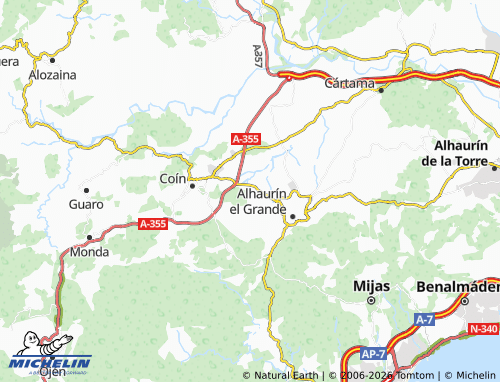 MICHELIN-Landkarte Miralmonte - ViaMichelin