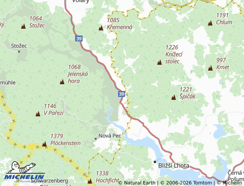 MICHELIN Slunečná map - ViaMichelin