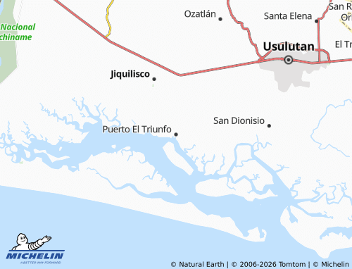 Mappa MICHELIN Puerto El Triunfo - ViaMichelin
