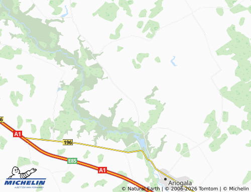 Mappa MICHELIN Antupyčiai - ViaMichelin