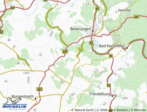 MICHELIN Jakobsberg map - ViaMichelin
