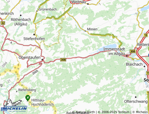 MICHELIN Wiedemannsdorf map - ViaMichelin