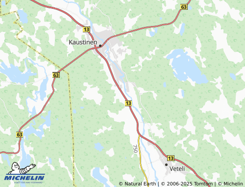 MICHELIN Varila map - ViaMichelin