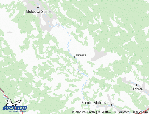MICHELIN Breaza map - ViaMichelin