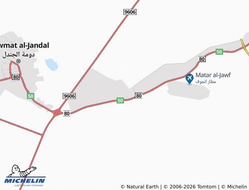MICHELIN-Landkarte al-Ghadeer - ViaMichelin