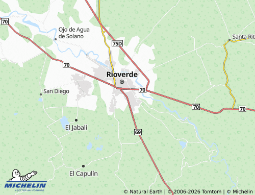 Mappa MICHELIN San Ángel - ViaMichelin
