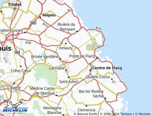 MICHELIN Bois d'Oiseaux map - ViaMichelin