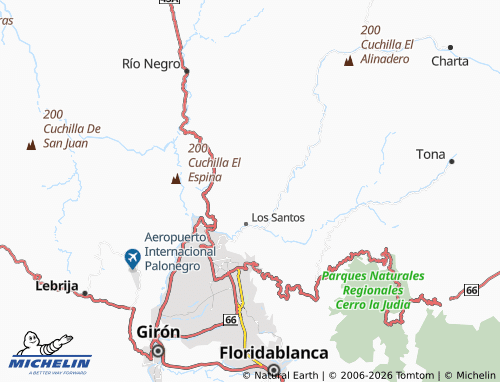 Mapa MICHELIN Santa Rita - ViaMichelin