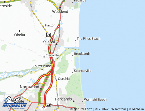 Mapa MICHELIN Brooklands - ViaMichelin