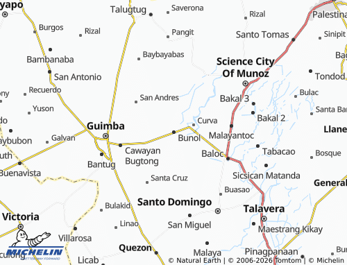 Mappa MICHELIN Bunol - ViaMichelin