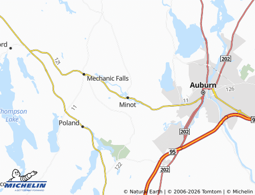 Mappa MICHELIN Minot - ViaMichelin