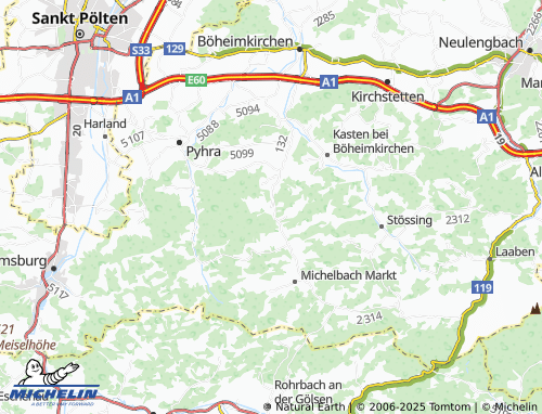 MICHELIN Zell map - ViaMichelin