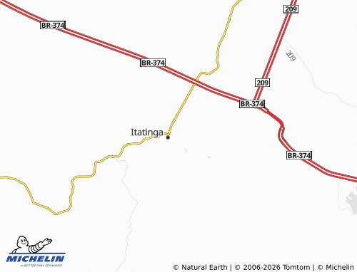 Mapa MICHELIN Vila Canaã - ViaMichelin