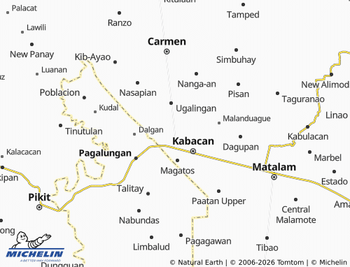 MICHELIN Kayaga map - ViaMichelin