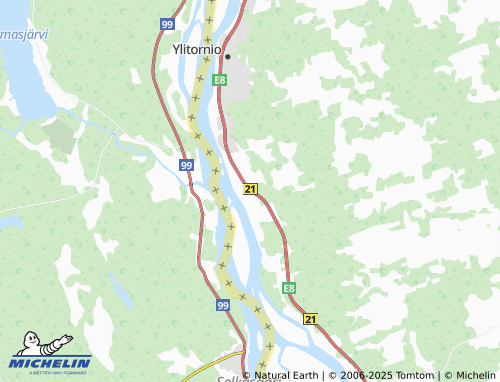 MICHELIN Vuopionranta map - ViaMichelin