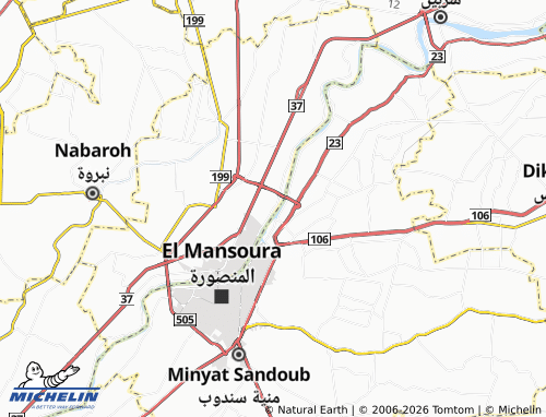 Mapa MICHELIN Dar al-Salam - ViaMichelin