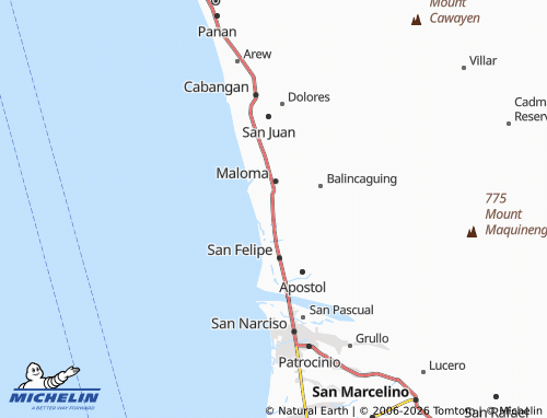 Mappa MICHELIN Sindol - ViaMichelin