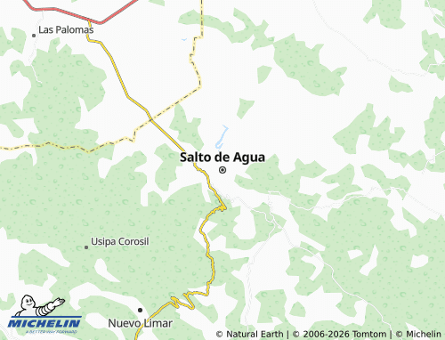 Mappa MICHELIN Salto de Agua - ViaMichelin