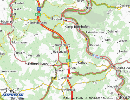 MICHELIN Mermicherhof map - ViaMichelin