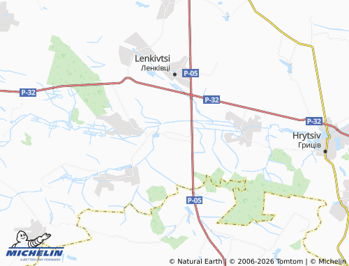 MICHELIN Vyshneve map - ViaMichelin