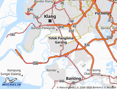 MICHELIN Taman Seri Medan 2 map - ViaMichelin
