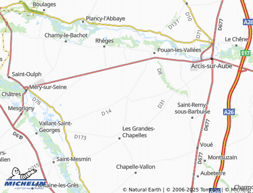 Carte MICHELIN Prémierfait - ViaMichelin