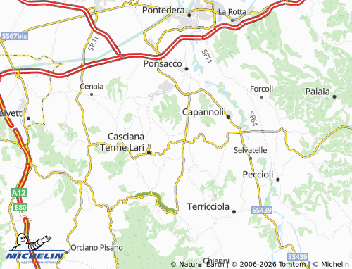 MICHELIN Ripoli map - ViaMichelin