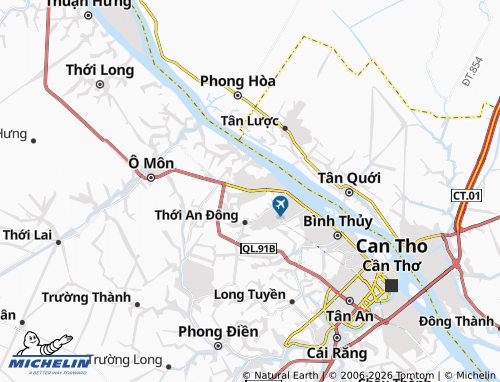 MICHELIN-Landkarte Phước Thới - ViaMichelin