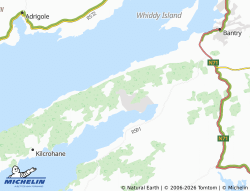 Mapa MICHELIN Brahalish - ViaMichelin