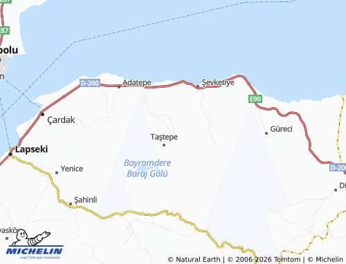 Mappa MICHELIN Dereköy - ViaMichelin