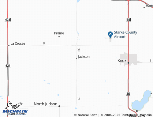 MICHELIN Jackson map - ViaMichelin