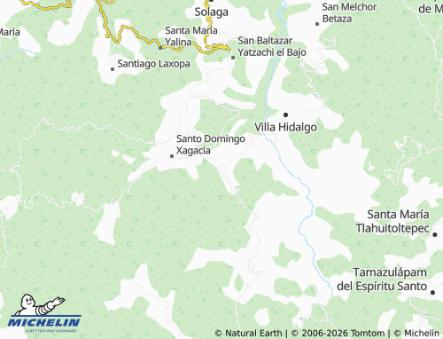 Mappa MICHELIN San Pablo Yaganiza - ViaMichelin