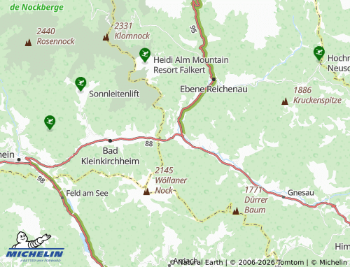 MICHELIN Wiedweg map - ViaMichelin