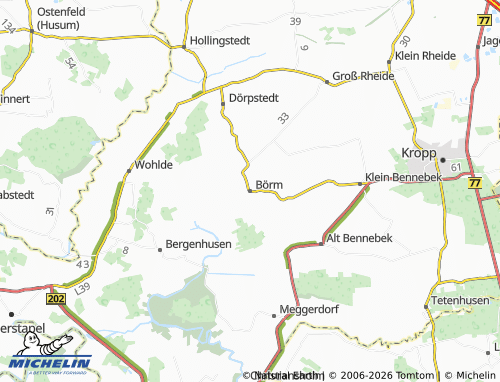 Mappa MICHELIN Börm - ViaMichelin