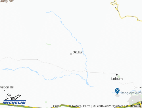 MICHELIN Okuku map - ViaMichelin