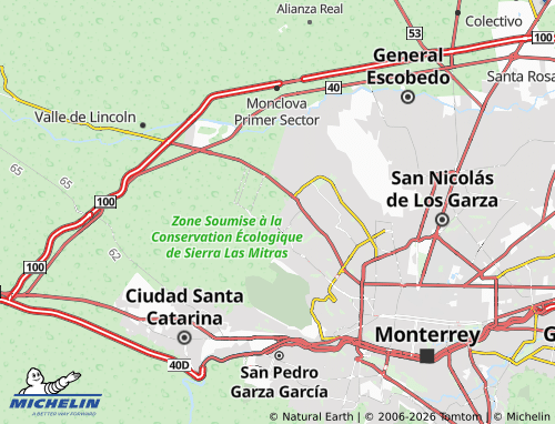 Mappa MICHELIN Cumbres Elite Sector Villas - ViaMichelin
