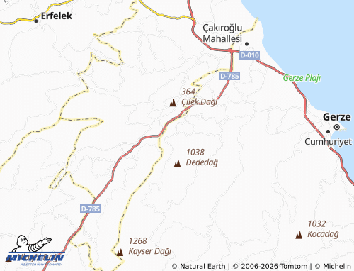 Mappa MICHELIN Yakadibi - ViaMichelin
