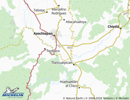 Mapa MICHELIN Palo Blanco - ViaMichelin