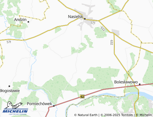Mappa MICHELIN Cegielnia Psucka - ViaMichelin