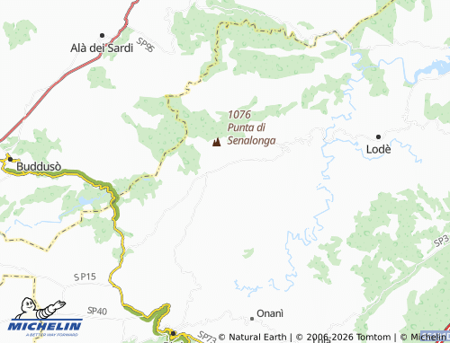 MICHELIN Mamone map - ViaMichelin
