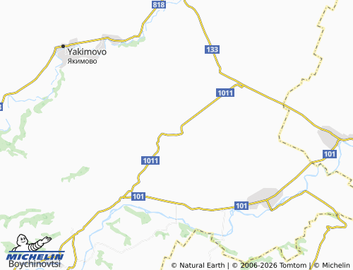 MICHELIN Madan map - ViaMichelin