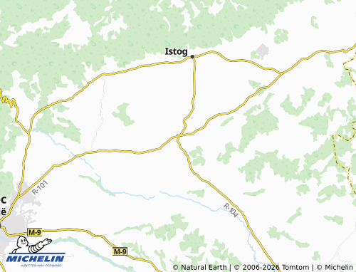 Carte MICHELIN Gjurakoc - ViaMichelin